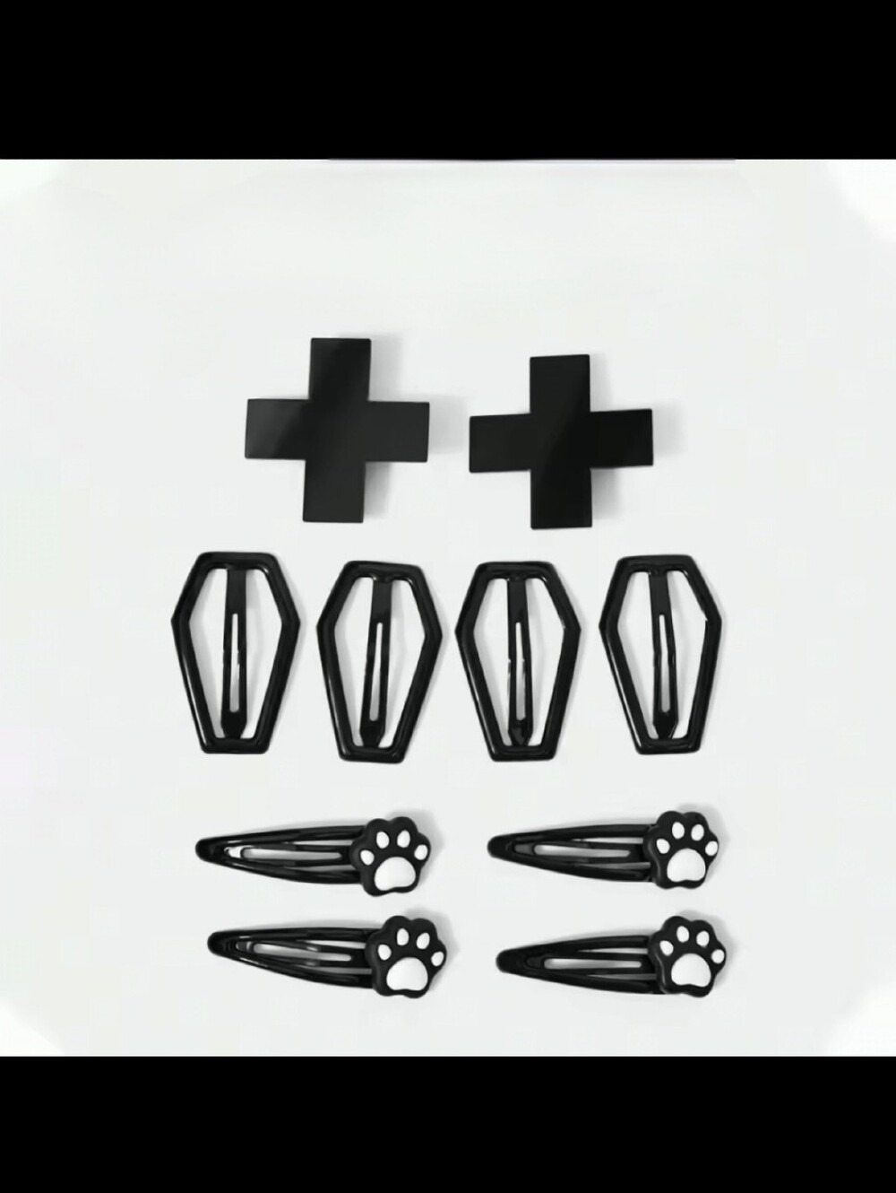 Hairclips Set of 10 nwot
